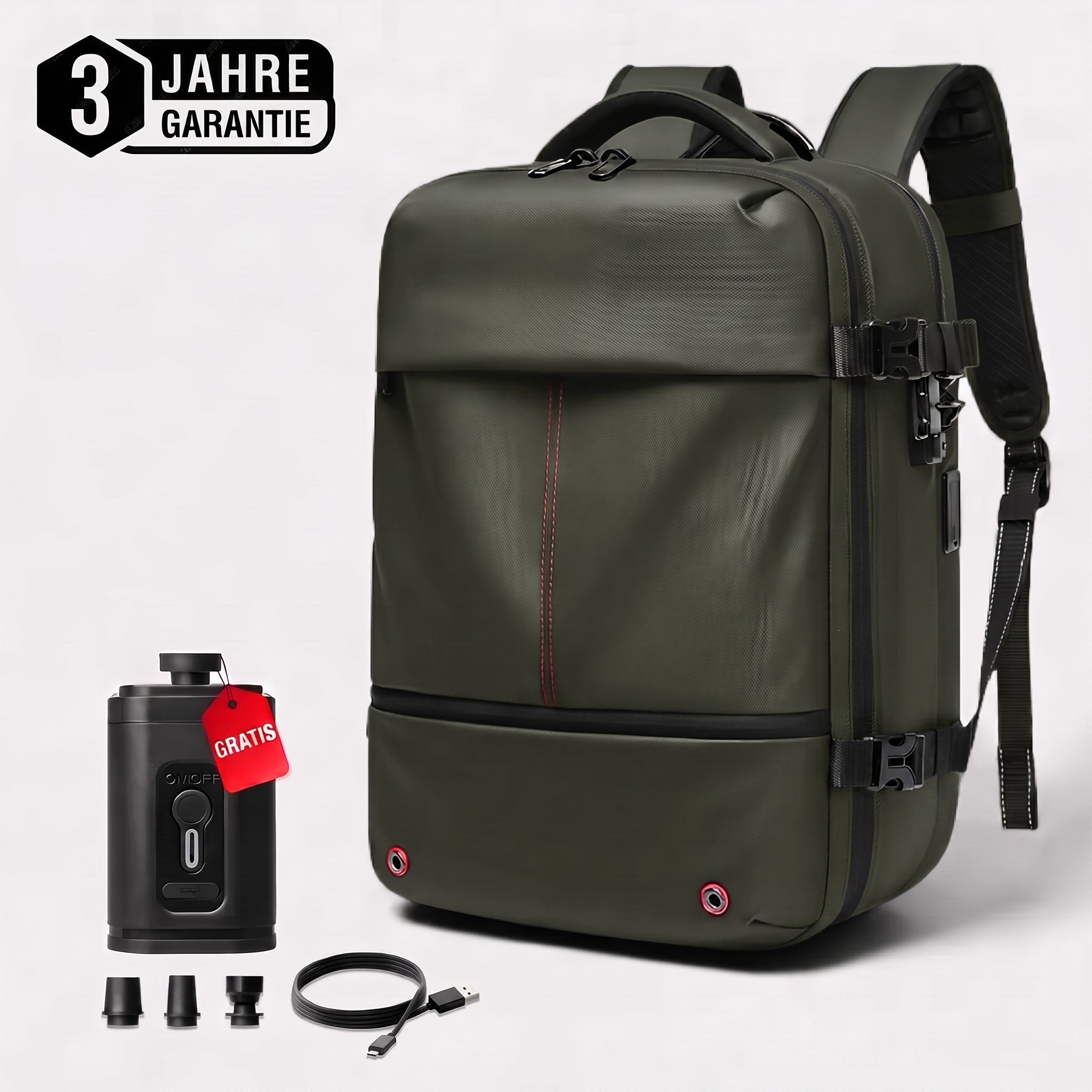 PACKORO Tasche unter dem Sitz