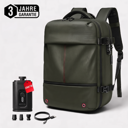 Bis zu 50% mehr Platz mit dem PACKORO Rucksack