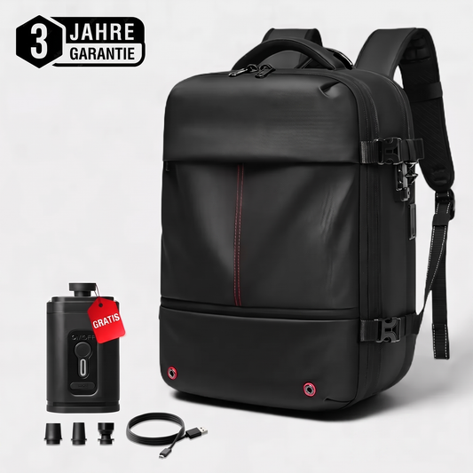 Bis zu 50% mehr Platz mit dem PACKORO Rucksack